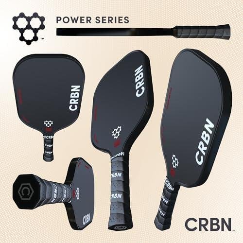 CRBN Power Series Pickleball Paddle ⁣Review: Carbon Fiber Sweet Spot