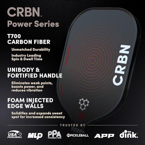 CRBN Power​ Series Pickleball Paddle Review: Carbon Fiber Sweet Spot