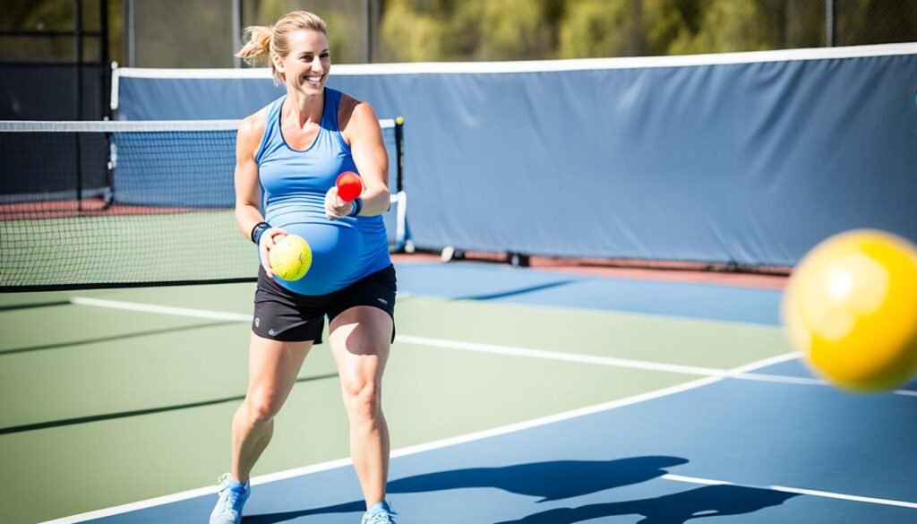 pickleball during pregnancy