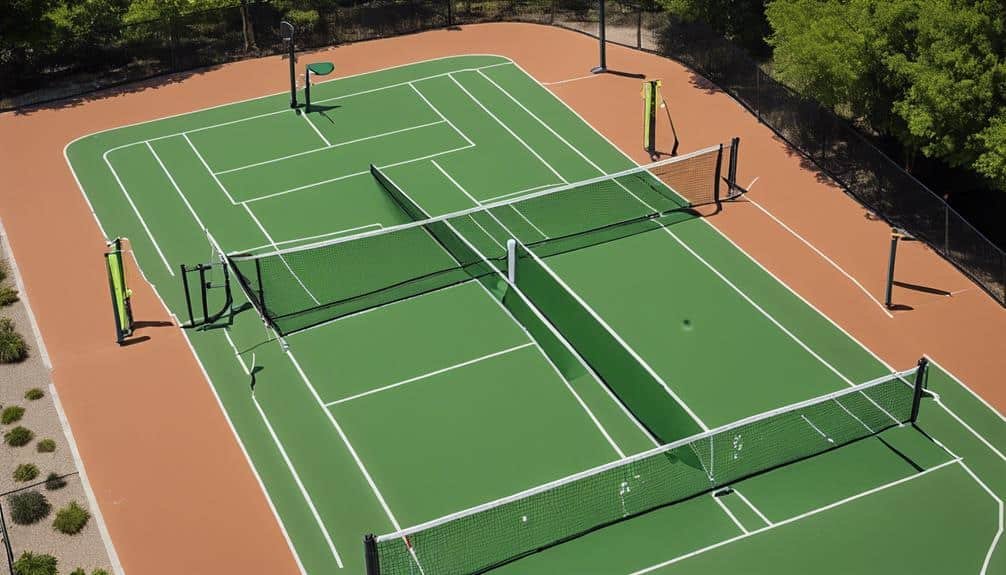 optimal pickleball court specifications