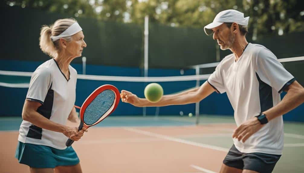 partnerships in tennis success